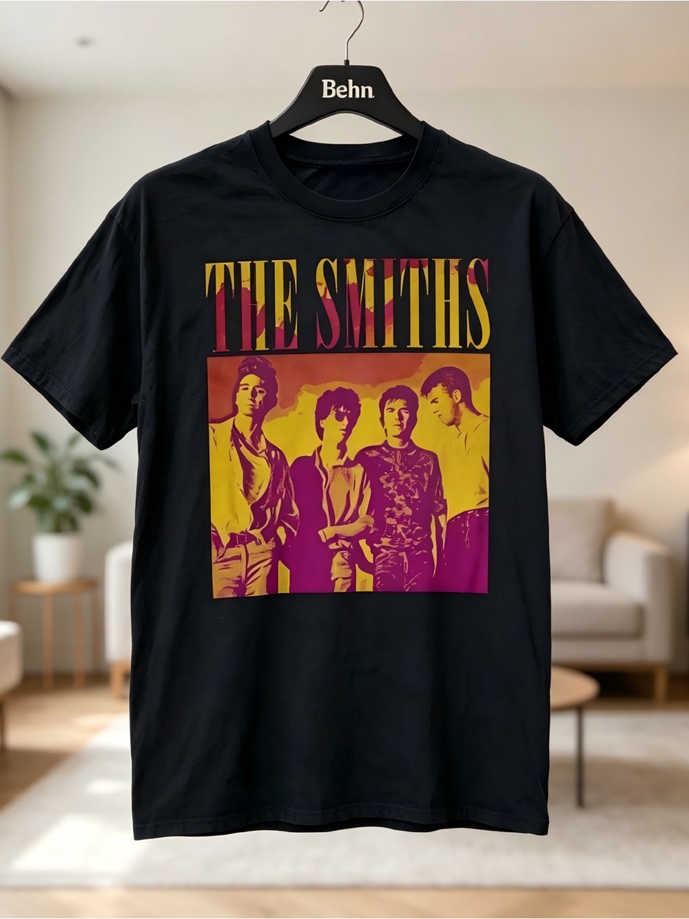 The Smiths Unisex Black T-Shirt